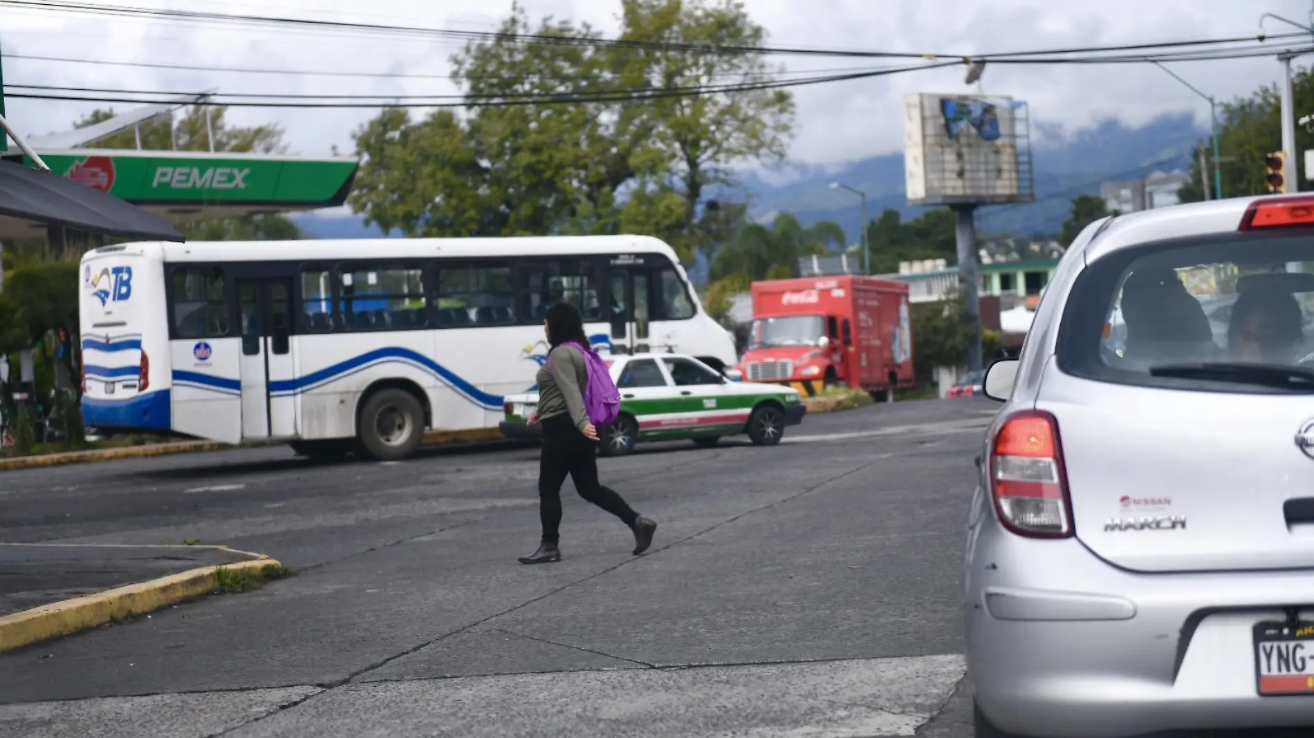 Puentes peatonales | Calles y cruces de Xalapa